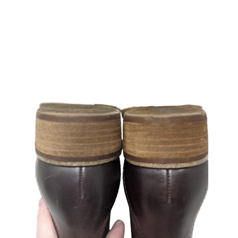 Sofft Brown Leather Chelsea Ankle Boots Women's Size 7.5 Comfort - Picture 11 of 13